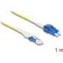 Cable de fibra óptica DeLOCK 88299 CS macho a LC dúplex OS2 1 m
