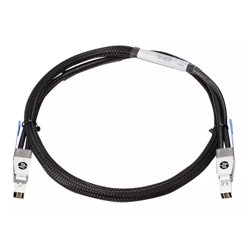 Hewlett Packard Enterprise HPE - Cable de apilamiento - 1,0 m - para HPE Aruba 2920-24G, 2920-24G-PoE+, 2920-48G, 2920-48G-PoE+, 2930M 24 (J9735A)