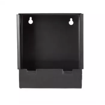 Trampa de balines metálica plana broń.pl K-14-3 14x14 cm, 1,25 mm, negra, montaje en pared o base