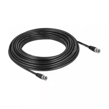 Cable coaxial DeLOCK 80086 15 m BNC negro