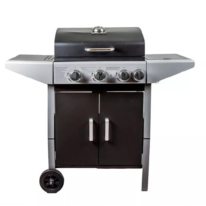 Parrilla de gas Ravanson GO-3 — parrilla de gas compacta, modelo GO-3