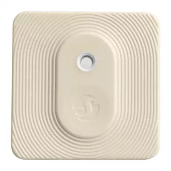 Sensor de temperatura y humedad Zigbee Shelly H&T ZB (color piel)