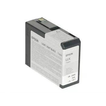 Epson Singlepack Light Light Black T580900, negro claro claro, tinta pigmentada, 80 ml, 1 unidad