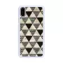 iKins Pyramid funda para iPhone XS/X, blanca, K1623H