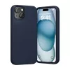Funda de silicona Vention KUFL0-20 para iPhone 15 Plus, azul – funda protectora suave, ajuste delgado