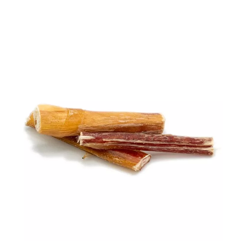 Snacks masticables para perros BULT penes de ternera secos, pack de 3 — snacks masticables hipoalergénicos de un solo ingrediente, 200 g, perros adultos