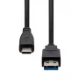 Cable USB-C a USB-A 3.0 ProXtend USBC-USBA3-00015 15 cm, transferencia de datos USB 3.0