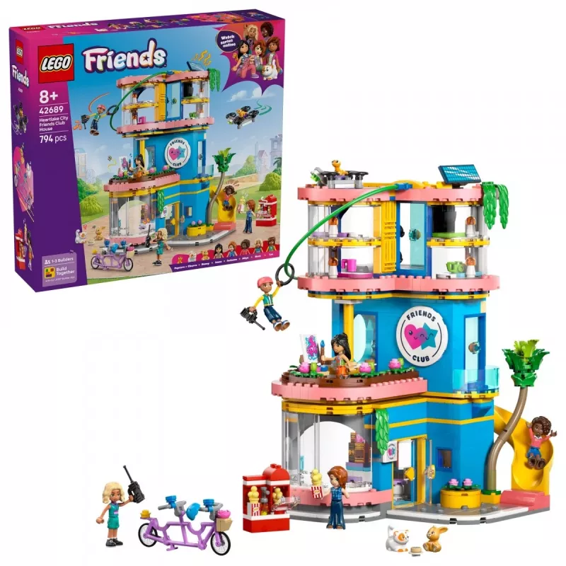 LEGO Friends 42689 Club de amigos de Heartlake City