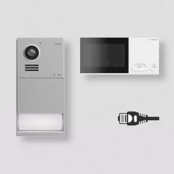 Siedle Set LAN MattchromIQSL-0f.Neubau (210013218-00)