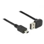 Cable USB DeLOCK 1 m USB 2.0-A a Mini-USB B negro