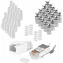 Conector de cable RJ-45 ShiverPeaks 72067-20W blanco