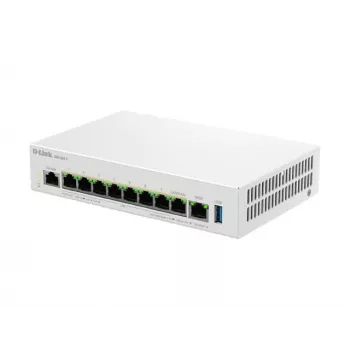 Router empresarial PoE D-Link DBR-600-P/B, Ethernet WAN, 2,5 Gigabit Ethernet, blanco