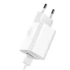 Cargador Baseus Quick Charger CCALL-BX02, 24 W máx, USB Fast Charge 3.0, blanco, 100–240 V
