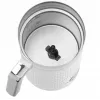 Espumador de leche automático Adler AD 4494 Metallic White — 130 ml de espuma, 300 ml de calentamiento, 500 W