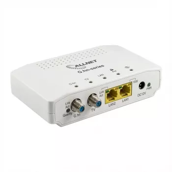 Convertidor puente G.HN ALLNET ALL-GHN102v2 pack coaxial punto a punto