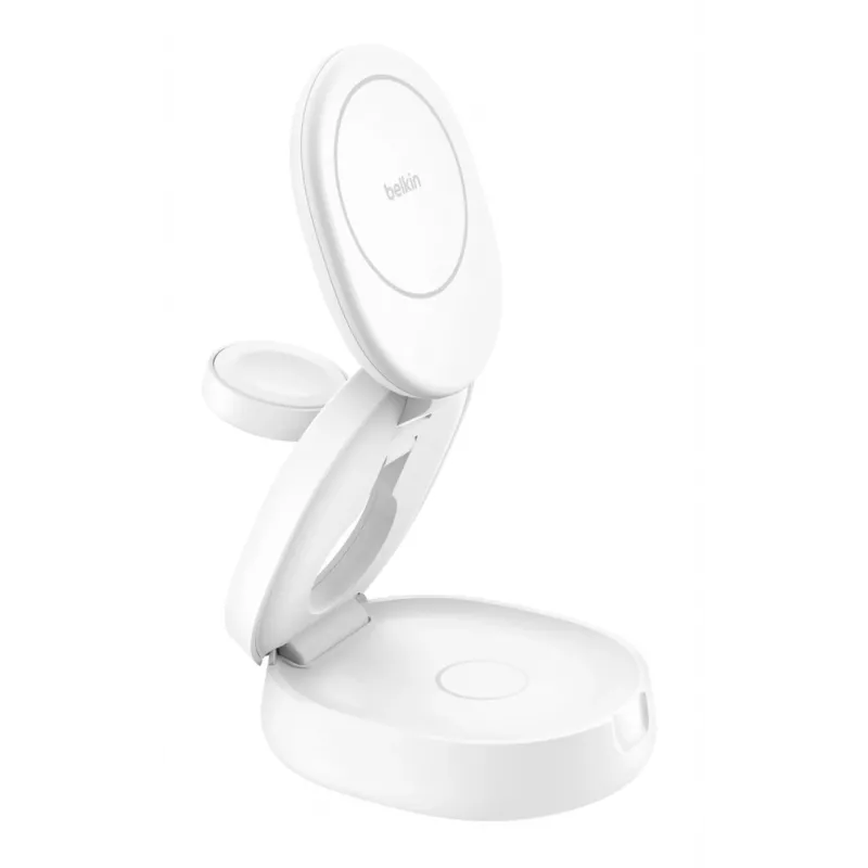 Cargador Belkin WIZ034KQWH de interior USB cargador inalámbrico de carga rápida blanco