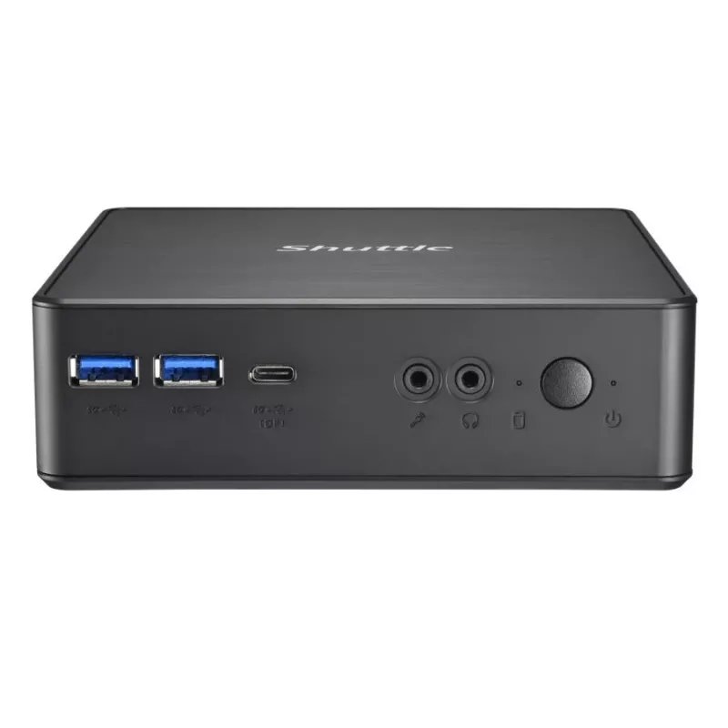 Shuttle XPC Nano PC NC40U5, Intel Core i5-1235U, 1x HDMI, 1x DP, 1x USB-C/DP, 6x USB3.2, 1x bahía de 2,5
