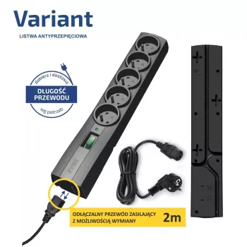 Regleta de enchufes EVER VARIANT 2M T/LZ09-VAR020/0410