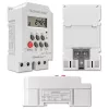Temporizador electrónico para carril DIN QOLTEC PC0629 — alimentación 24V, salida 16A
