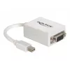 Adaptador mini DisplayPort VGA DeLOCK 65130