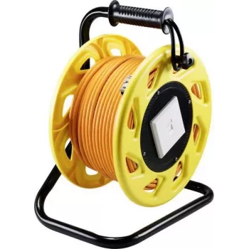 SpeaKa Professional cable alargador RJ45 [1x conector macho RJ45 – 1x conector hembra RJ45] naranja redondo 90,00 m (SP-8905328)