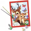 Set de pintar por números Ravensburger CreArt Ciervo feliz — set de pintura sobre lienzo numerado