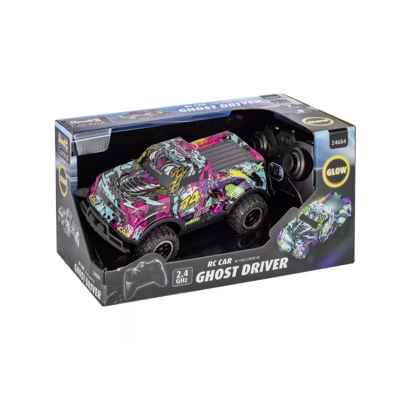 Coche RC Ghost Driver - violeta