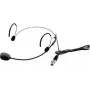 Micrófono de diadema inalámbrico UHF Omnitronic UHF-300 — sistema de radiofrecuencia para transmisión de voz
