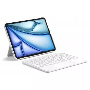 Inateck teclado iPad 11 iPad Air 4-6 Com. QWERTZ blanco