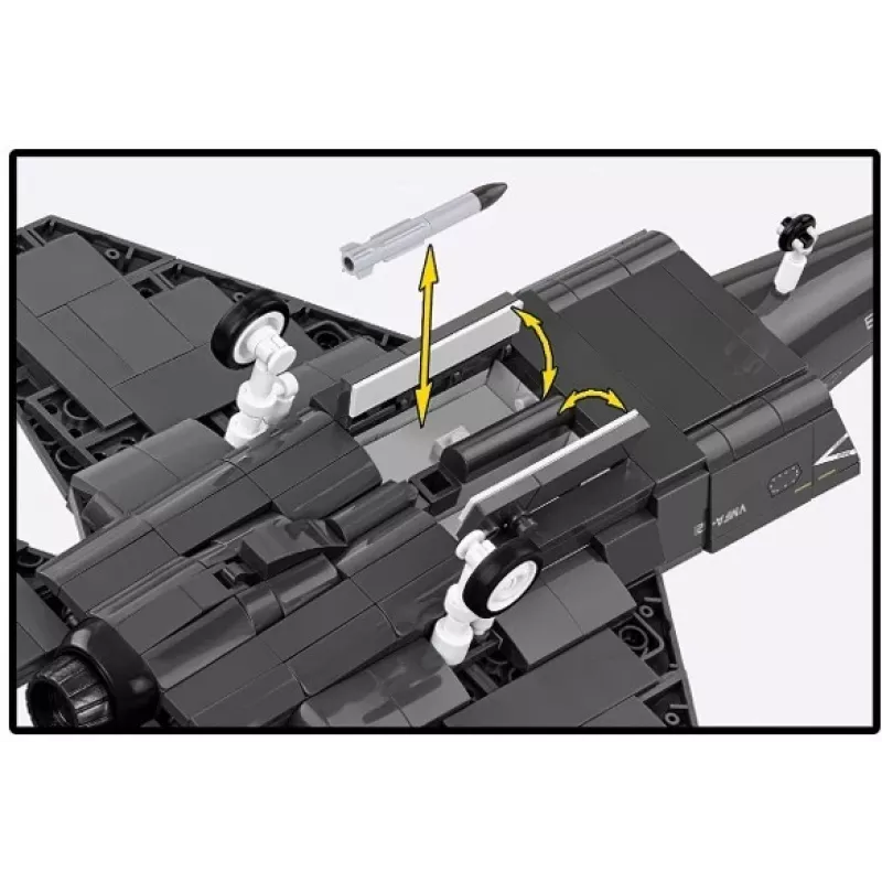 Bloques de construcción F-35B Lightning II - 614 piezas