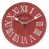 Reloj NeXtime 5187ro London Tisch, Ø16 cm, pared, rojo/blanco