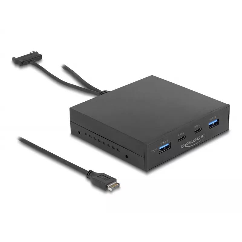 DeLOCK panel frontal USB 3.2 Gen 2 de 3,5