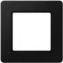Jung A flow AF 581 BF SWM marco de 1 elemento, montaje vertical/horizontal, negro grafito