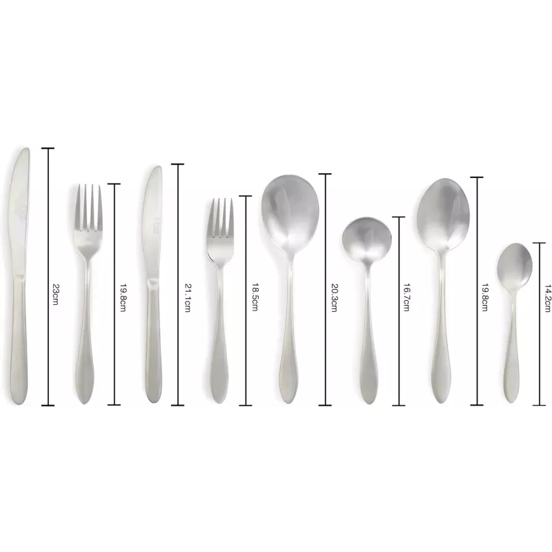 Set de cubiertos Russell Hobbs RH02851EU7 44 piezas acero inoxidable 18/0