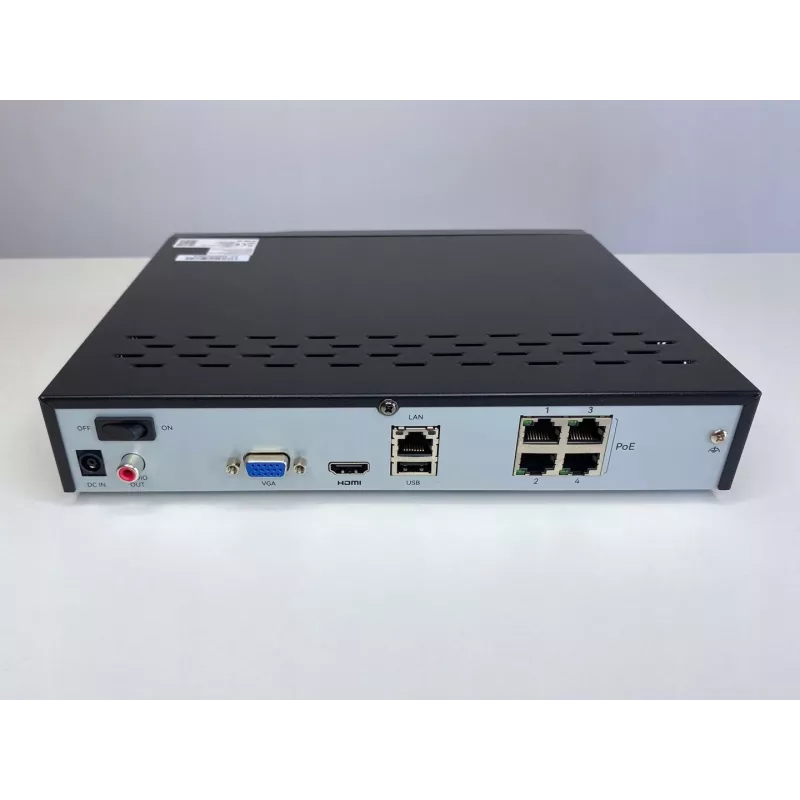 Grabador de vídeo en red Reolink PN01-4 PoE, NVR de 4 canales, H.264, PoE, HDMI, VGA, máx. 6 TB
