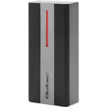 Qoltec Lector RFID sin contacto de tarjetas y llaveros | EM | Mifare | tarjeta | llavero | ABS