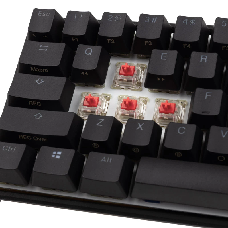 Ducky Mecha Pro SF Teclado, Gaming, USB, US English, Negro