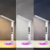 Lámpara de mesa Hawk HW-LAMP03 blanca RGB — lámpara de escritorio LED ajustable con iluminación RGB