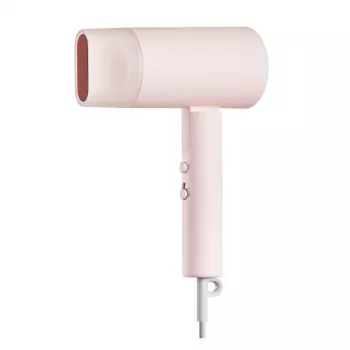 Secador de pelo Xiaomi H101 1600 W, modelo de viaje plegable, tecnología de iones, 2 niveles de temperatura, cable de 1,7 m, rosa