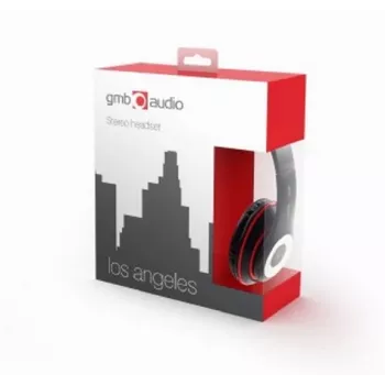 AURICULARES LOS ANGELES BLACK/MHS-LAX-B GEMBIRD