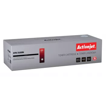 Cartucho de tóner ActiveJet ATK-3160N compatible con Kyocera TK-3160, negro, 12.500 páginas, 1 ud.