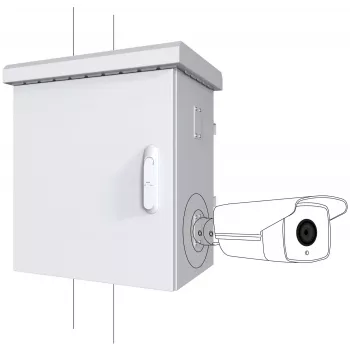 Lanview RCCTV004 Armario rack 0U Blanco