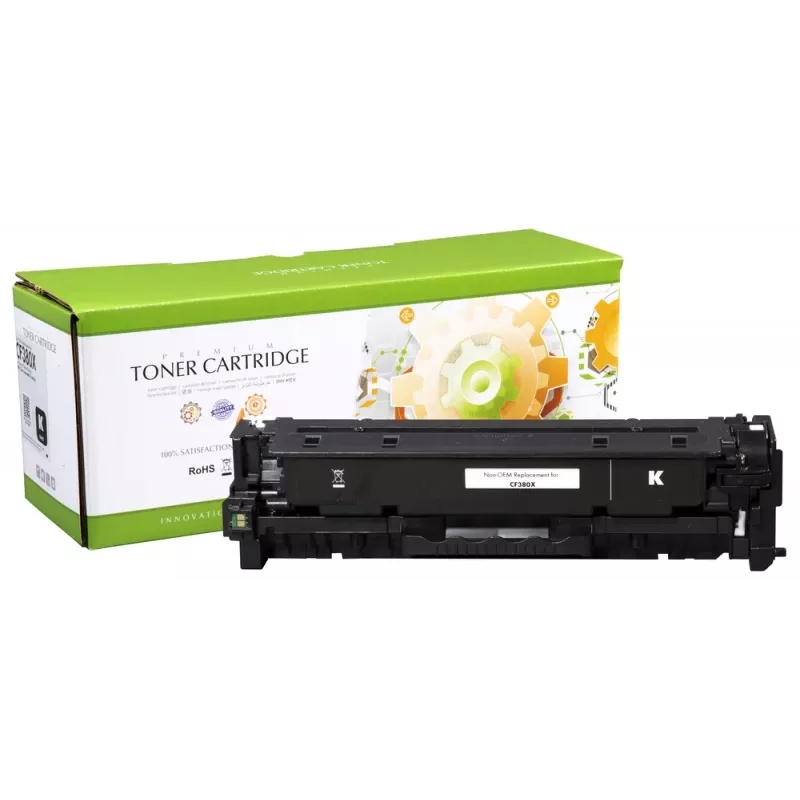 Static Control compatible Hewlett-Packard 312X (CF380X) negro, 4400 pág. IP Safe