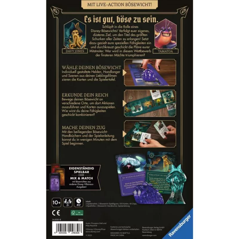 Disney Villainous - treacherous tides, ampliación de juego de mesa