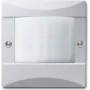 Sensor inalámbrico 180° UP de busch jaeger — Montaje en techo/pared, aluminio, 70×70×29 mm