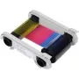 Evolis Cinta (media cinta, YMCKOKO), compatible con: Primacy, Zenius, para hasta 250 tarjetas (R7H006NAA)