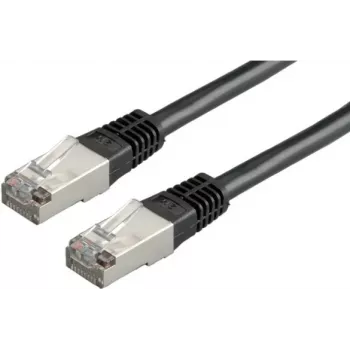 Value 21.99.1345 Cable de red Ethernet negro