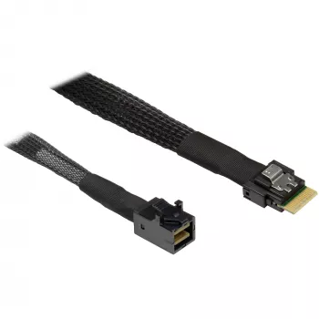 Cable INTER-TECH SFF-8654 a SFF-8643 70 cm, conexión SAS interna (MPN 88885663)