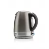 Hervidor de agua eléctrico ETA 1,2 L 2100 W, carcasa de acero inoxidable, gris