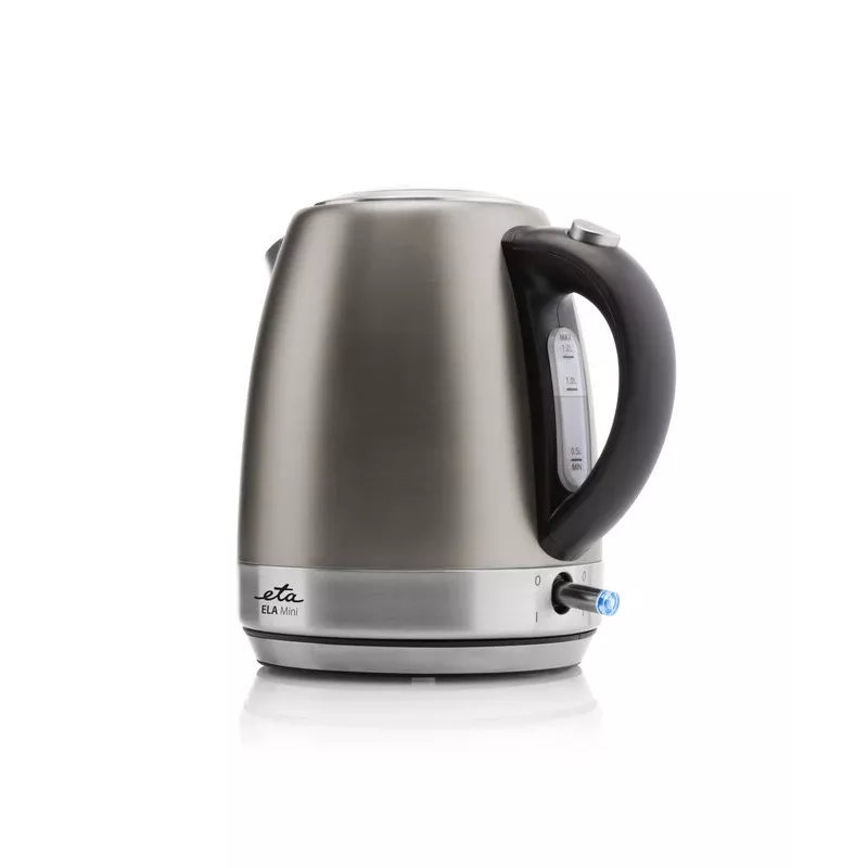 Hervidor de agua eléctrico ETA 1,2 L 2100 W, carcasa de acero inoxidable, gris